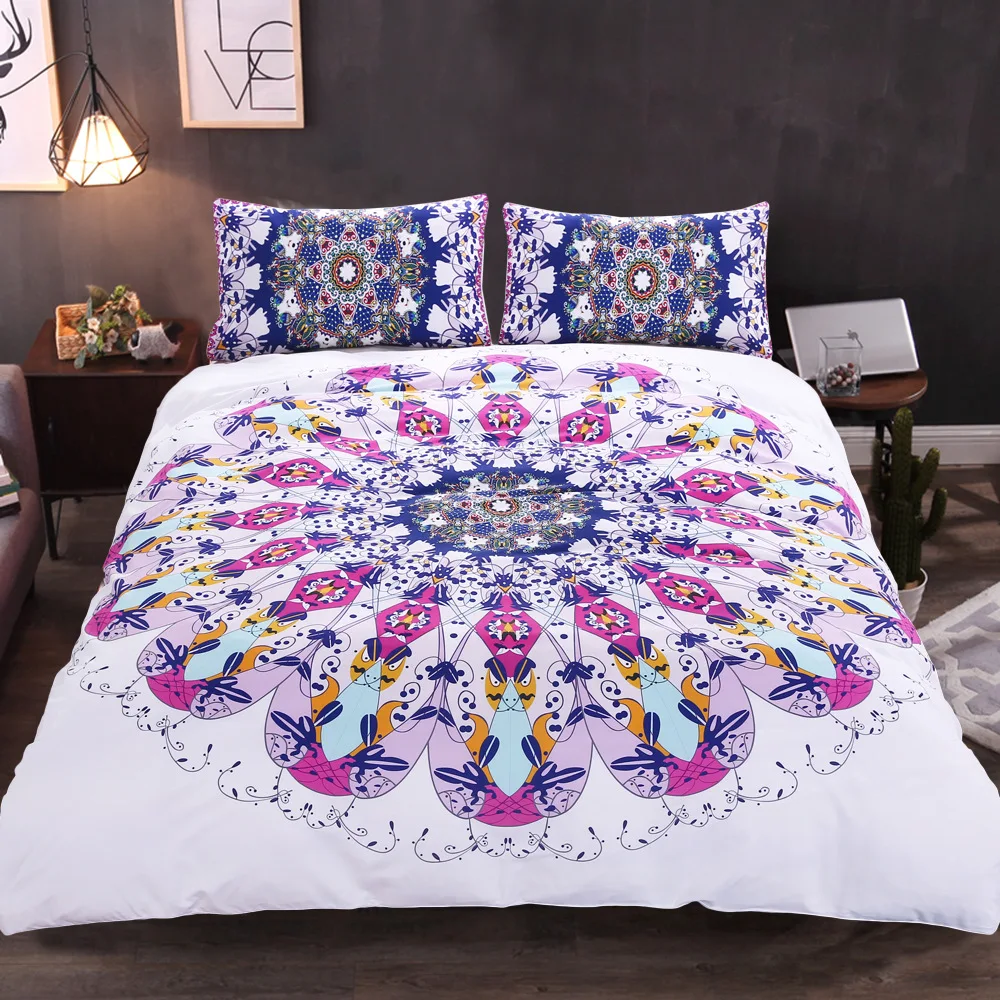 CAMMITEVER Boho домашний Постельное белье постельное супер Мягкая обложка для кровать