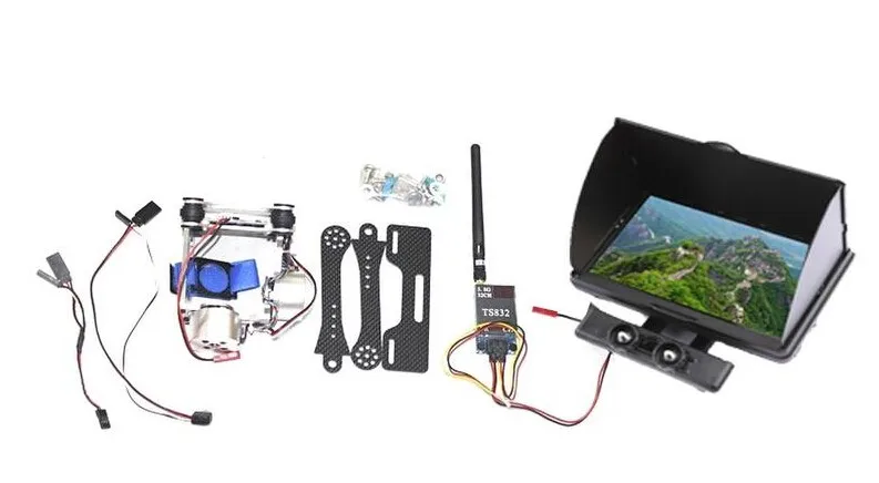 F06886-B FPV воздушная иллюстрация 32 частоты 600 мВт + монтажный кронштейн дисплея + 2-осевой бесщеточный карданный
F06886-B FPV воздушная иллюстрация 32 частоты 600 мВт + монтажный кронштейн дисплея + 2-осевой бесщеточный карданный