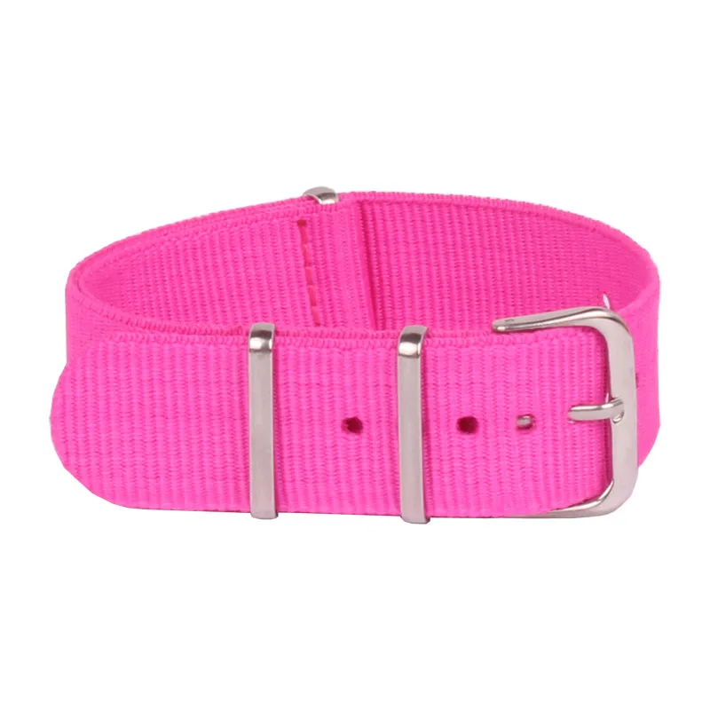 Rose 18mm Nato Solid colour Nylon Military Fabric Woven Watch watchband Strap Band Buckle belt 18 mm for Ladies Women
Rose 18mm Nato Solid colour Nylon Military Fabric Woven Watch watchband Strap Band Buckle belt 18 mm for Ladies Women
