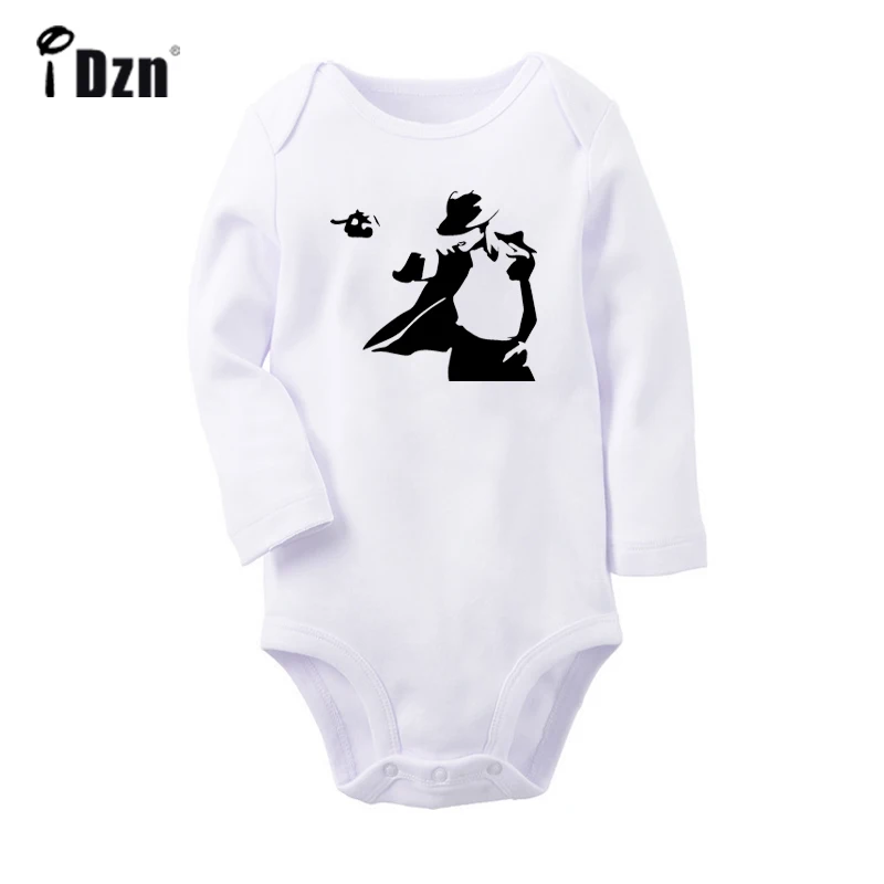 The King Of Michael Jackson Rock Graffiti Print Newborn Baby Boys Girls Outfits Jumpsuit Infant Bodysuit Clothes 100% Cotton
The King Of Michael Jackson Rock Graffiti Print Newborn Baby Boys Girls Outfits Jumpsuit Infant Bodysuit Clothes 100% Cotton