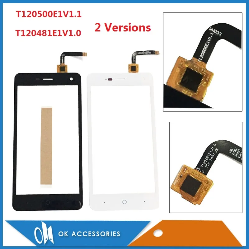 For ZTE Blade L3 T120500E1V1.1 / T120481E1V1.0 Touch Screen Digitizer Replacement Black White Color With Tape
For ZTE Blade L3 T120500E1V1.1 / T120481E1V1.0 Touch Screen Digitizer Replacement Black White Color With Tape