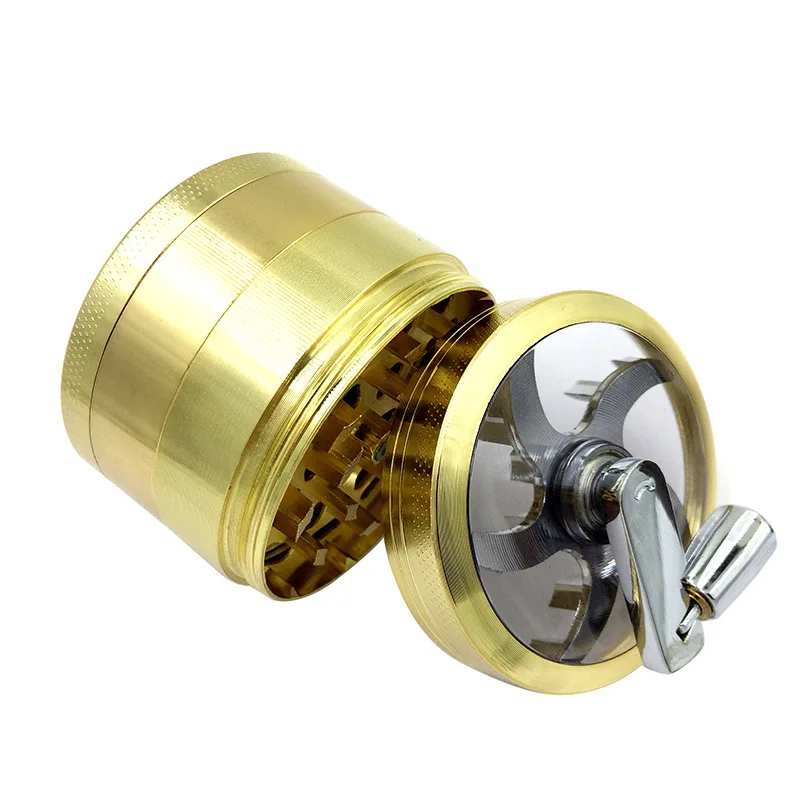 4 Layer Metal Herb Grinder Crusher Hand Crank Muller Smoke Tabak Tobacco Grinder Pipe DIY Tool triturador de erva
4 Layer Metal Herb Grinder Crusher Hand Crank Muller Smoke Tabak Tobacco Grinder Pipe DIY Tool triturador de erva