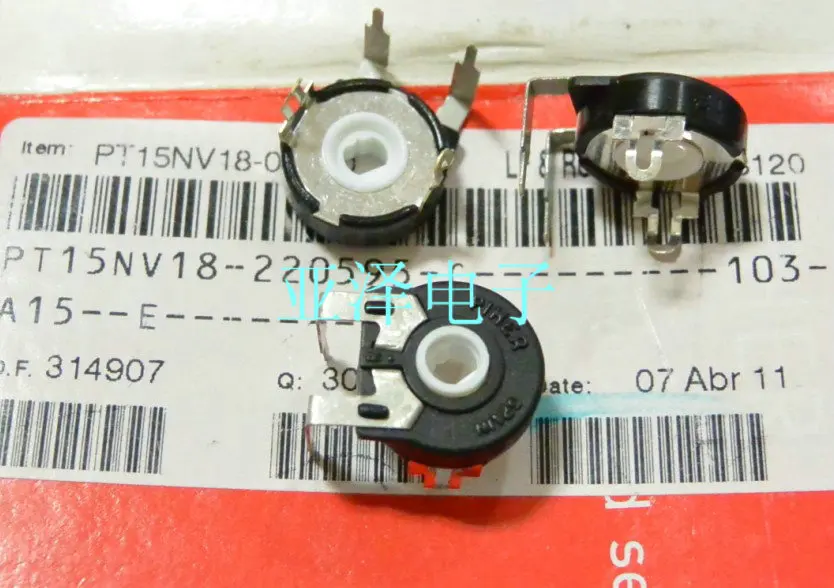 100% imported original Spain PIHER Potentiometer PT15NV18-10K horizontal oval hole wide leg
100% imported original Spain PIHER Potentiometer PT15NV18-10K horizontal oval hole wide leg