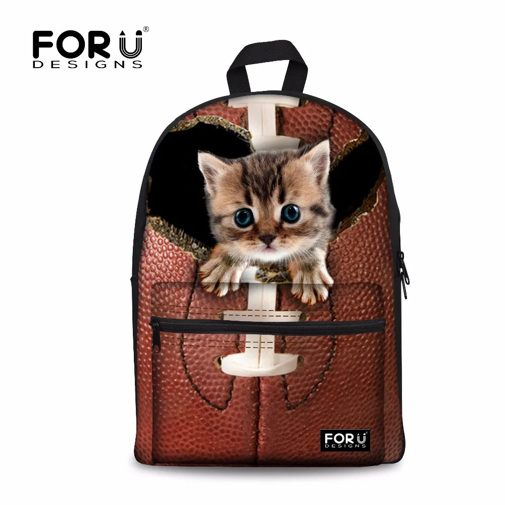 FORUDESIGNS Women School Backpack 3D Cat Printing Backpacks for Teenager Girls Boys Large Hot School Bag Mochila Feminina Gifts
FORUDESIGNS Women School Backpack 3D Cat Printing Backpacks for Teenager Girls Boys Large Hot School Bag Mochila Feminina Gifts