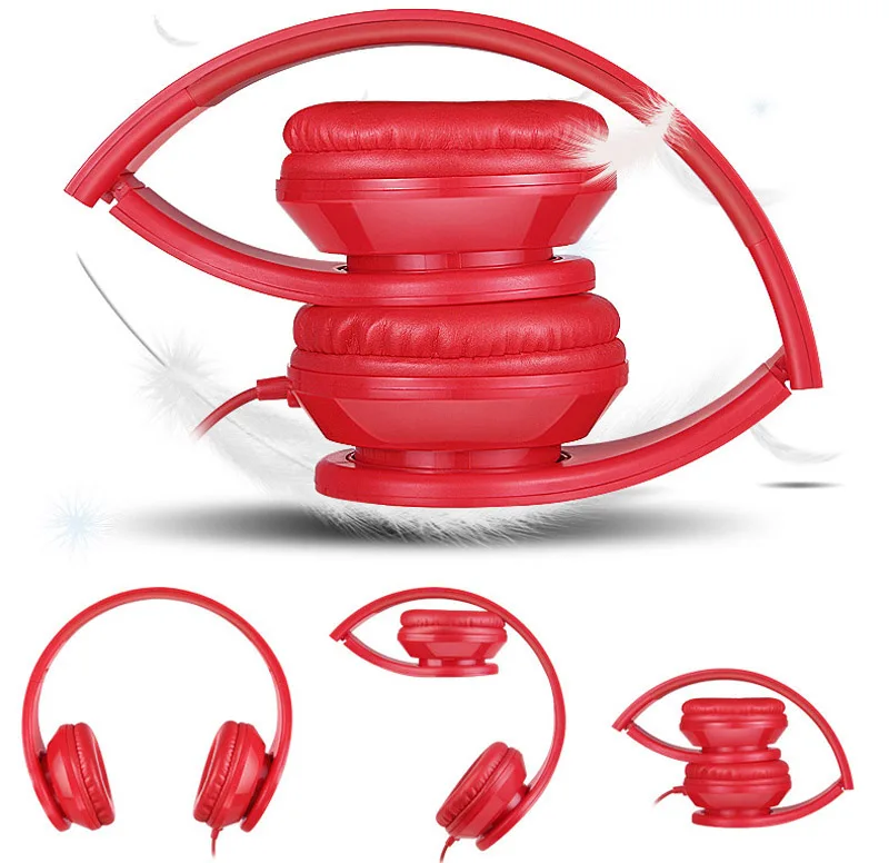 I60 Стерео Наушники Hi Fi над ухом головной шлем Легкий auriculares с mircrophone для мобильного