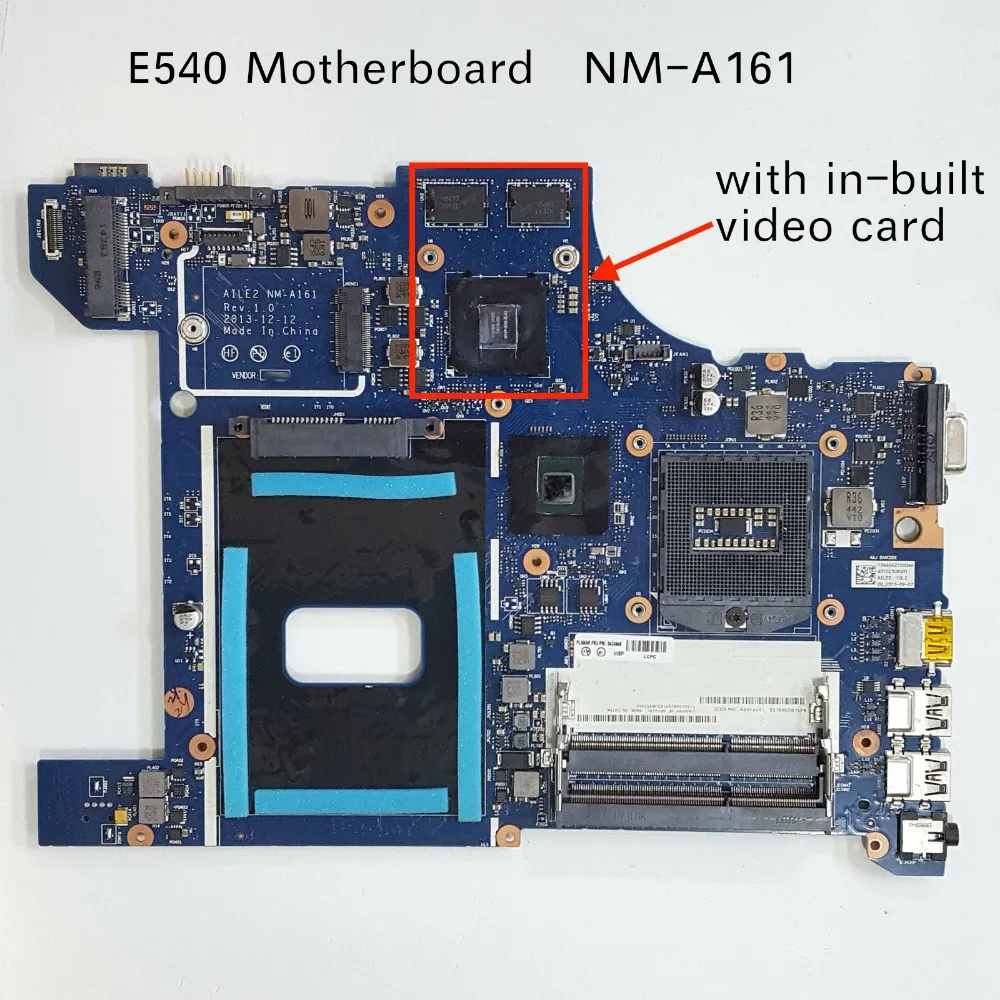 Материнская плата 04x4786 AILE2 NM-A161 E540 для ноутбука Lenovo ThinkPad Edge E540, материнская плата с видеокартой
Материнская плата 04x4786 AILE2 NM-A161 E540 для ноутбука Lenovo ThinkPad Edge E540, материнская плата с видеокартой