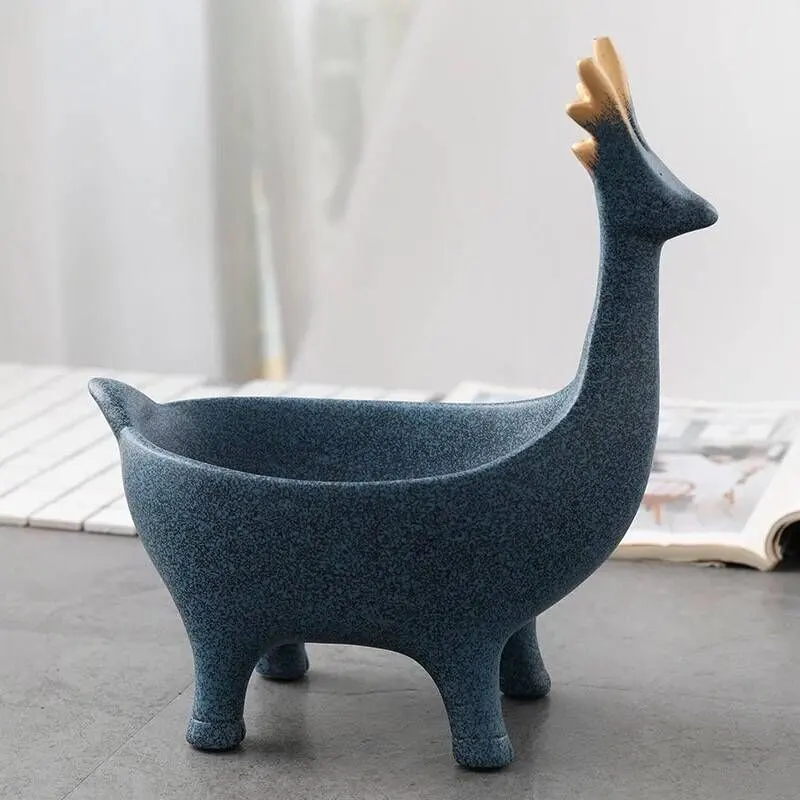 Creative Resin Abstract Deer Figurines Key Organizer Animals Storage Box Home Decoration Accessories R762
Creative Resin Abstract Deer Figurines Key Organizer Animals Storage Box Home Decoration Accessories R762