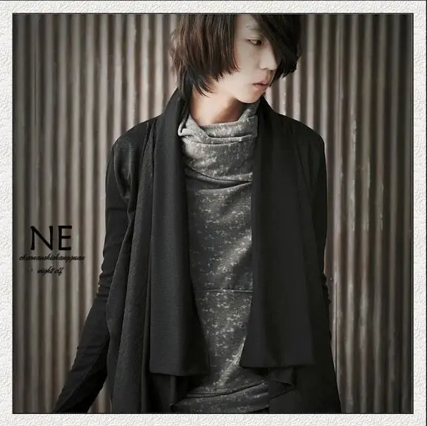 S-5XL!!!A new alternative han edition non-mainstream autumn wear men's fleece personality brought the cloak loose long
S-5XL!!!A new alternative han edition non-mainstream autumn wear men's fleece personality brought the cloak loose long