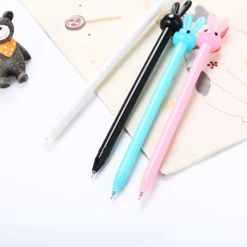 100 Pcs Cartoon Stationery Little Rabbit Neutral Pen Lovely Long Ear Rabbit Signature Creative Student Water Pen Kawaii
100 Pcs Cartoon Stationery Little Rabbit Neutral Pen Lovely Long Ear Rabbit Signature Creative Student Water Pen Kawaii