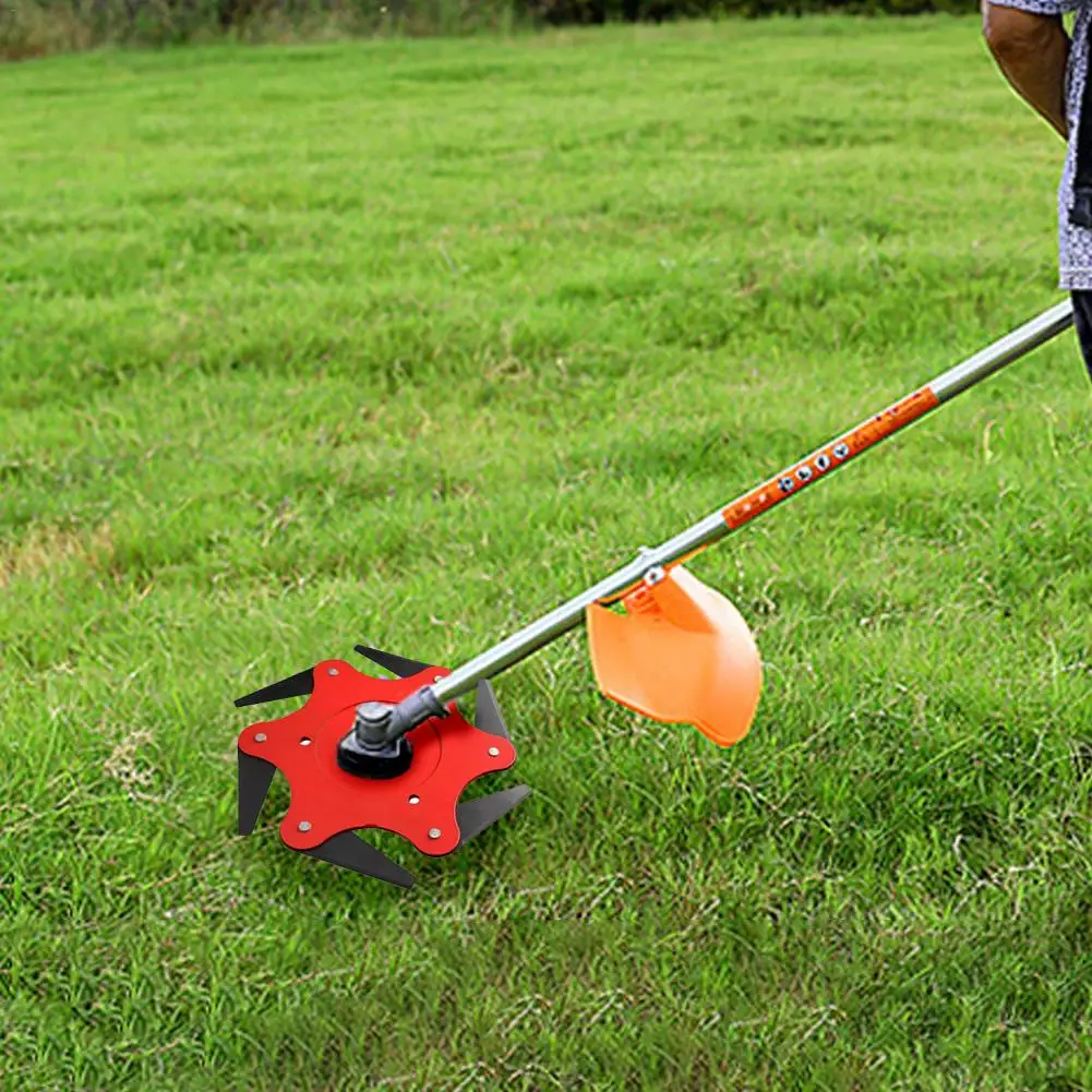 2019 NEWEST 6 Teeth Brush Cutter Blade Trimmer Metal Blades Trimmer Head 65Mn Garden Grass Trimmer Head For Lawn Mower
2019 NEWEST 6 Teeth Brush Cutter Blade Trimmer Metal Blades Trimmer Head 65Mn Garden Grass Trimmer Head For Lawn Mower
