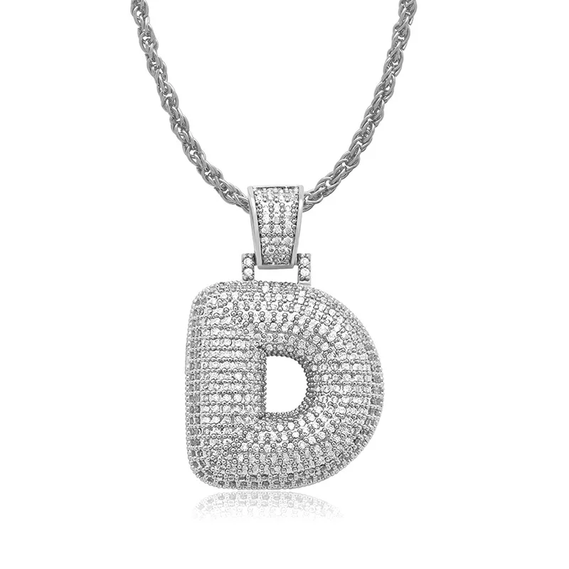 OMYFUN Factory Price Bubble Letter D CZ Paved Hiphop Necklace&Pendant Hip Hop Gold Silver Color Chain Necklaces Bling Jewelry
OMYFUN Factory Price Bubble Letter D CZ Paved Hiphop Necklace&Pendant Hip Hop Gold Silver Color Chain Necklaces Bling Jewelry