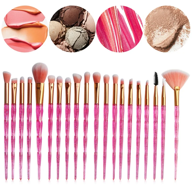 Diamond Makeup Brushes Set Powder Foundation Blush Eye shadow Lip Cosmetic Beauty Make Up Brush
Diamond Makeup Brushes Set Powder Foundation Blush Eye shadow Lip Cosmetic Beauty Make Up Brush