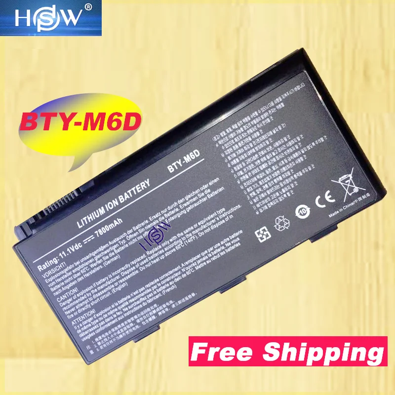 HSW New BTY-M6D Laptop Battery for MSI GT60 GT70 GX780R GX680 GX780 GT780R GT660R GT663R GX660 GT680R GT783R 9CELL
HSW New BTY-M6D Laptop Battery for MSI GT60 GT70 GX780R GX680 GX780 GT780R GT660R GT663R GX660 GT680R GT783R 9CELL
