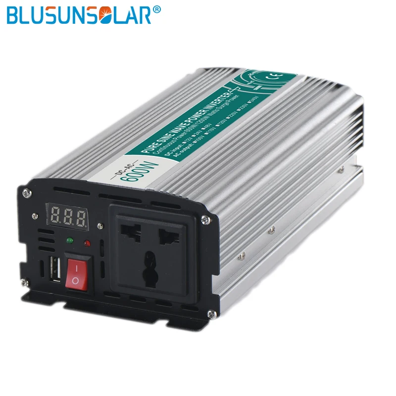 BULSUNSOLARpure sine wave inverter 800W DC12v/24v pure input sine wave power inverter to AC 110V 220V 50/60hz inverter
BULSUNSOLARpure sine wave inverter 800W DC12v/24v pure input sine wave power inverter to AC 110V 220V 50/60hz inverter