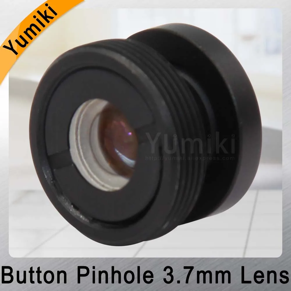 Yumiki 3 7 мм объектив черный цвет кнопка плата M12 для камеры видеонаблюдения|m12 lens|board