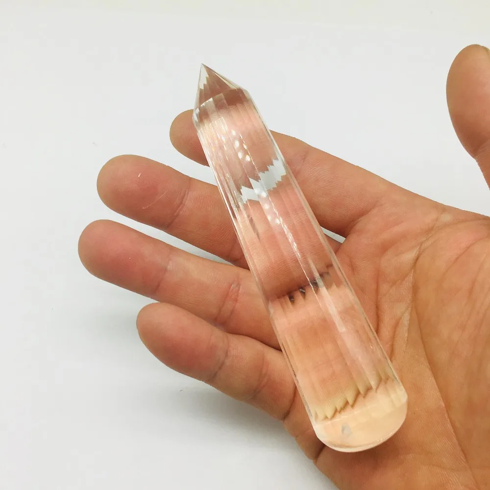 energy stone 24 sides natural clear quart crystal vogel wand reiki healing Brazil gemstone handmade crafted point sale as gift
energy stone 24 sides natural clear quart crystal vogel wand reiki healing Brazil gemstone handmade crafted point sale as gift