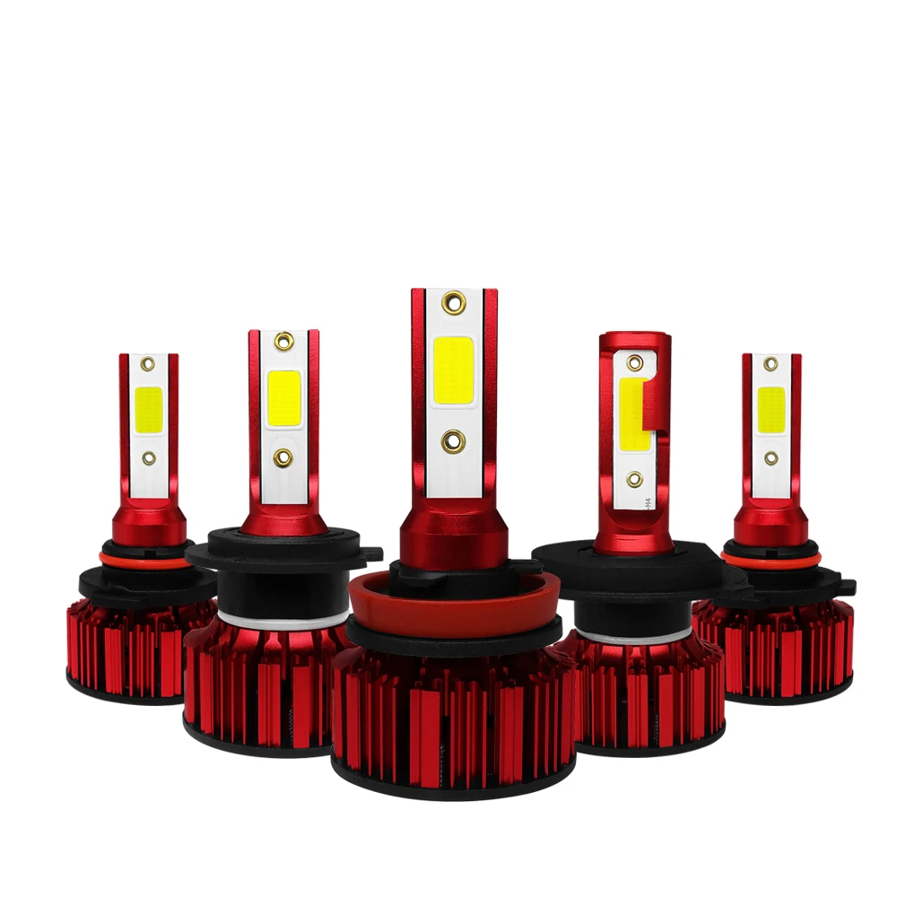 2X New Upgrade Mini Canbus H4 led H7 Car LED Headlight Kit Q1 72W 8000LM/Set H1 H11 9005 9006 H8 6000K Bulbs Car Accessories
2X New Upgrade Mini Canbus H4 led H7 Car LED Headlight Kit Q1 72W 8000LM/Set H1 H11 9005 9006 H8 6000K Bulbs Car Accessories