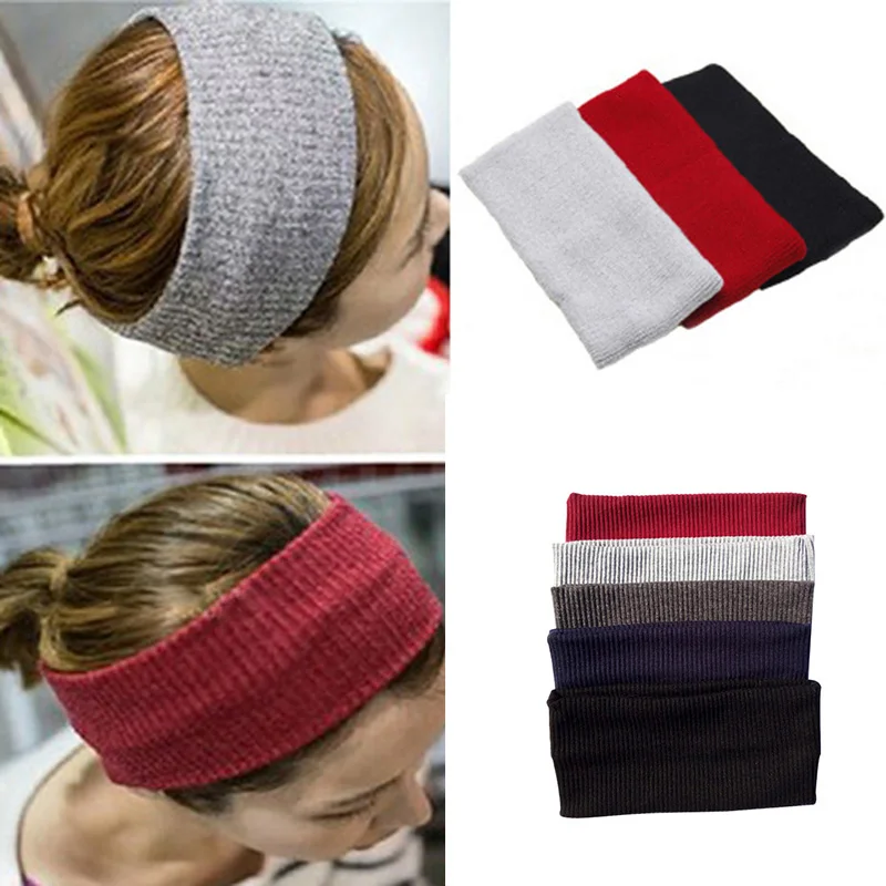 Solid Color Women Headband Knitted Warmer Ear Hairband Ladies Girls Wide Elastic Hair Bands Turban Hair Accessories
Solid Color Women Headband Knitted Warmer Ear Hairband Ladies Girls Wide Elastic Hair Bands Turban Hair Accessories