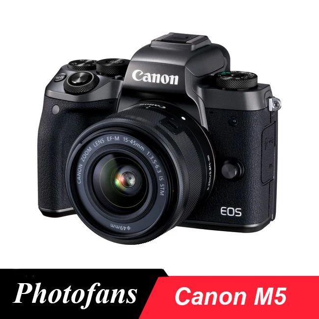 Цифровая беззеркальная камера Canon M5 с объективом 15 45 мм|Системные беззеркальные