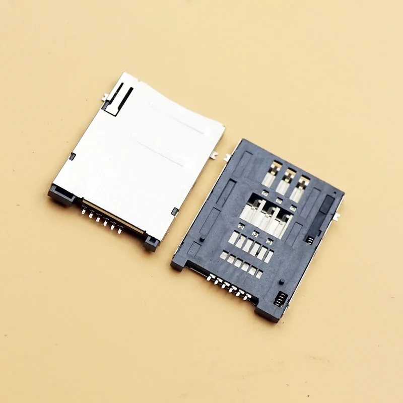 100pcs SIM Card Socket Self Push 6Pin with Sharpe column 18H for Phone Table PC SIM Card Connector
100pcs SIM Card Socket Self Push 6Pin with Sharpe column 18H for Phone Table PC SIM Card Connector