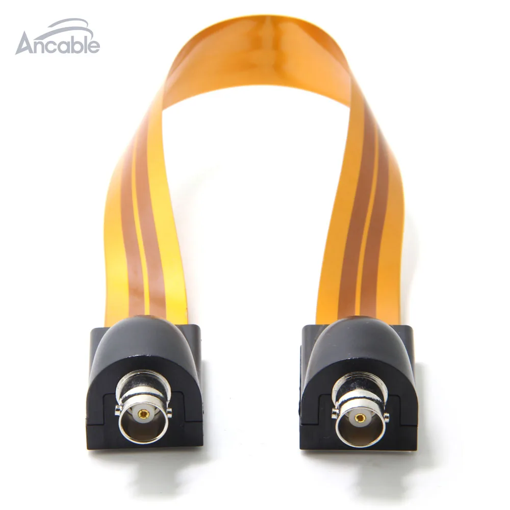 Ancable Ultra Flat Jumper Video Cable for Windows and Doors 1ft,BNC Female to BNC Female Coupler
Ancable Ultra Flat Jumper Video Cable for Windows and Doors 1ft,BNC Female to BNC Female Coupler