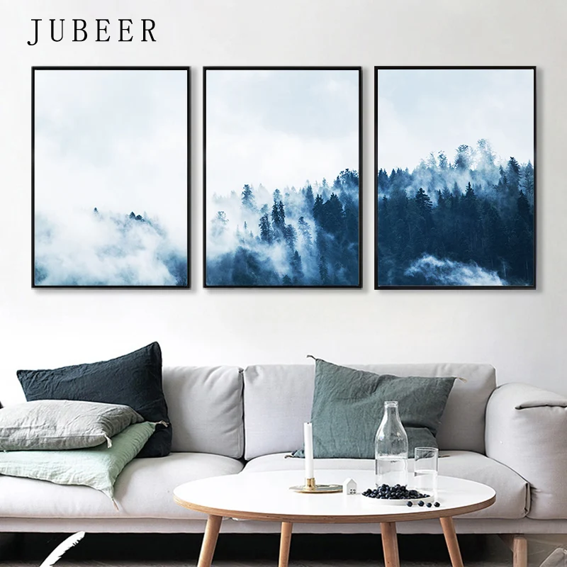 Scandinavian Style Canvas Painting Forest Posters on The Wall Modern Landscape Posters and Prints Cuadros Decoracion Salon
Scandinavian Style Canvas Painting Forest Posters on The Wall Modern Landscape Posters and Prints Cuadros Decoracion Salon