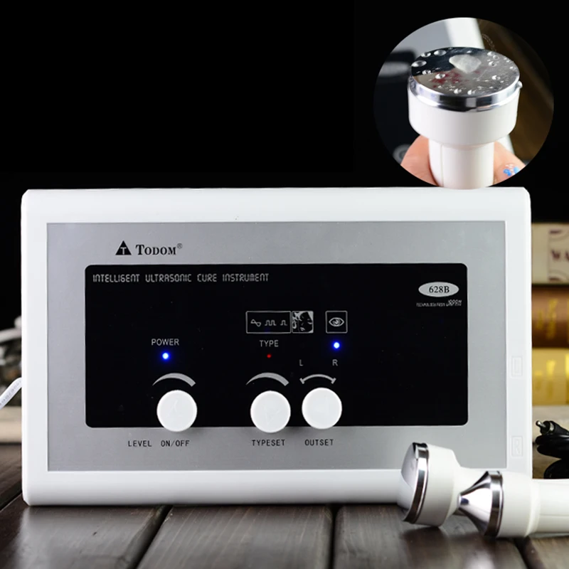 Intelligent Ultrasonic Cure Instrument Microcomputer Ultrasonic Beauty Instrument 628B 220V
Intelligent Ultrasonic Cure Instrument Microcomputer Ultrasonic Beauty Instrument 628B 220V