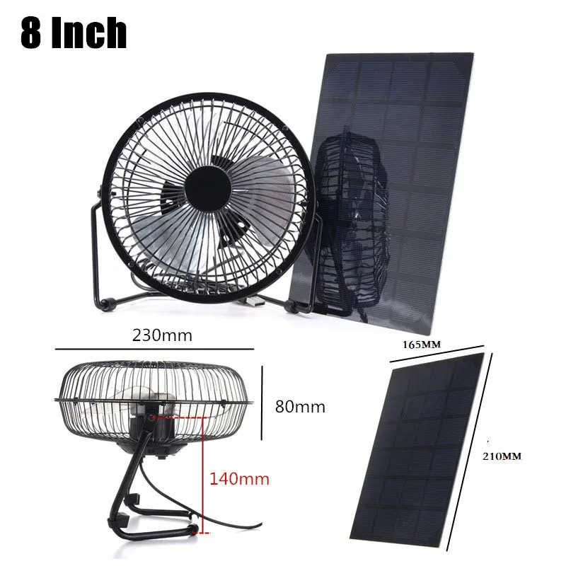 Hot Solar Panel Powered Fan 5.2W Mini USB Portable Fan Solar Power Phone Charger for Outdoor DO2
Hot Solar Panel Powered Fan 5.2W Mini USB Portable Fan Solar Power Phone Charger for Outdoor DO2