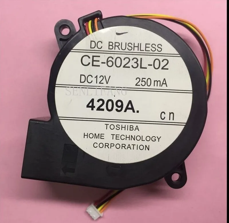 Original for EPSON Projector EB-CU610X centrifugal blower fan CE-6023L-02 DC12V 250mA 4Lines