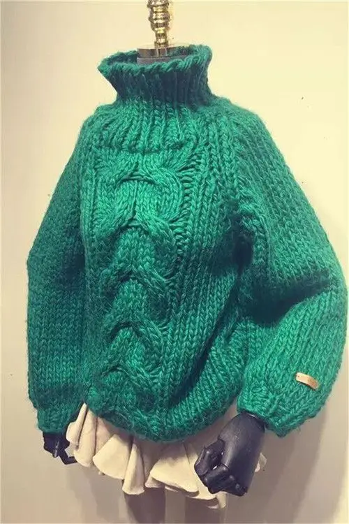 2020 Pullover Women Solid Full None Sweaters And Pullovers Top Cotton Acetate New High - Collar Sets Of Loose Sweater 's Wear
2020 Pullover Women Solid Full None Sweaters And Pullovers Top Cotton Acetate New High - Collar Sets Of Loose Sweater 's Wear