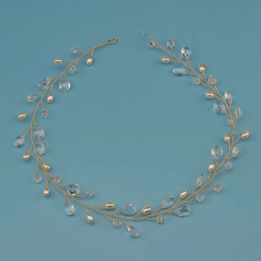 Simulated Pearl Wedding Hair Jewelry Accessories For Women Bridal Color Crystal Headbands Headpiece Forehead Hair Ornament
Simulated Pearl Wedding Hair Jewelry Accessories For Women Bridal Color Crystal Headbands Headpiece Forehead Hair Ornament