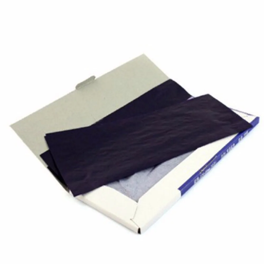 1 Pack Thin-Type Long-Shelf-Life 38K Double-Side Blue Carbon Paper for School & Office & Writing
1 Pack Thin-Type Long-Shelf-Life 38K Double-Side Blue Carbon Paper for School & Office & Writing