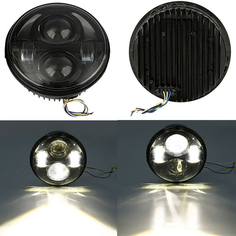 Motorcyce l7" LED Projector Headlight For Harley Touring Heritage Softail Classic FLSTC Electra Street Glide Road King 2014-2016
Motorcyce l7" LED Projector Headlight For Harley Touring Heritage Softail Classic FLSTC Electra Street Glide Road King 2014-2016