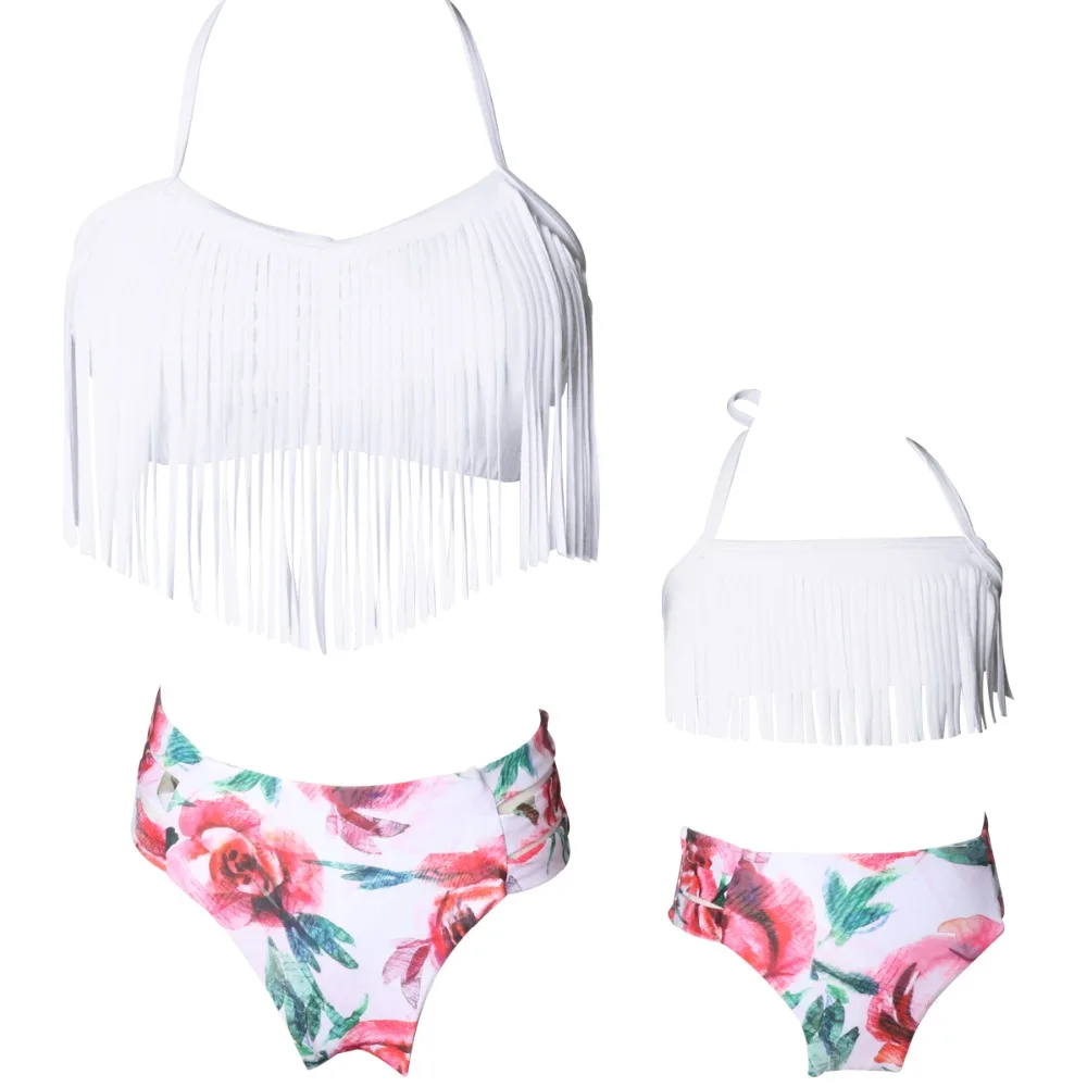 Mother And Daughter Swimsuit 2019 Tassel Printed Mom Daughter Swimwear Family Look Mommy And Me Bikini Family Matching Clothes
Mother And Daughter Swimsuit 2019 Tassel Printed Mom Daughter Swimwear Family Look Mommy And Me Bikini Family Matching Clothes