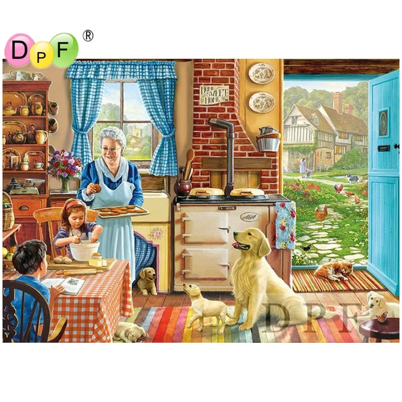 DPF 3d Diamond Embroidery farm Diamond Painting Cross Stitch Square full diamond Mosaic Needlework home Decor picture
DPF 3d Diamond Embroidery farm Diamond Painting Cross Stitch Square full diamond Mosaic Needlework home Decor picture