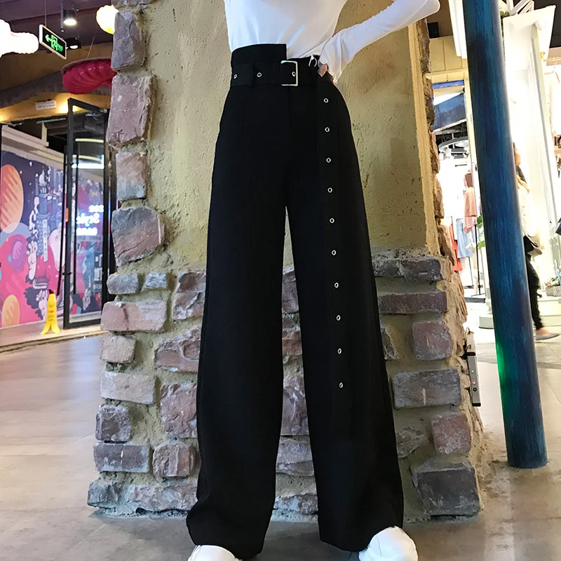 Fashion Summer Women high waist Slim Bell Bottom Flare Trousers Wide Leg Pants Office lady casual pants Belted straight trousers
Fashion Summer Women high waist Slim Bell Bottom Flare Trousers Wide Leg Pants Office lady casual pants Belted straight trousers