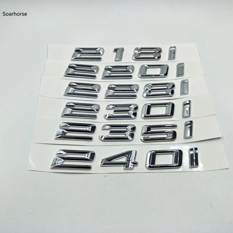 Автомобильные аксессуары Soarhorse для BMW 2 серии F22, F45, F23, 218i, 220i, 228i, 230i, 235i, 240i, эмблема на задний багажник, надпись, логотип, наклейки
Автомобильные аксессуары Soarhorse для BMW 2 серии F22, F45, F23, 218i, 220i, 228i, 230i, 235i, 240i, эмблема на задний багажник, надпись, логотип, наклейки