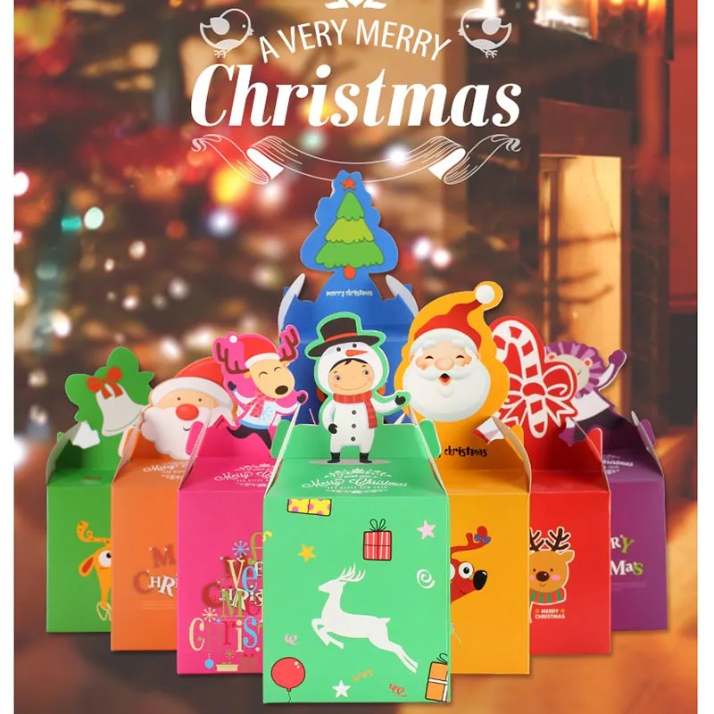 Ynaayu 5Pcs/set Christmas Boxes For Apple Snowman Kraft Box Cookie Candy Box For Merry Christmas
Ynaayu 5Pcs/set Christmas Boxes For Apple Snowman Kraft Box Cookie Candy Box For Merry Christmas