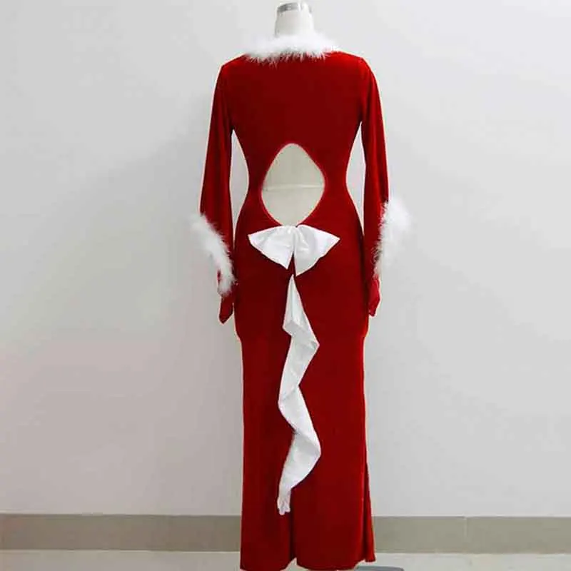 Sexy Christmas Costumes Fashion Drag Back Short Front Back Long Nightgown Fancy Party Dress Cosplay Sexy Santa Outfit For Women
Sexy Christmas Costumes Fashion Drag Back Short Front Back Long Nightgown Fancy Party Dress Cosplay Sexy Santa Outfit For Women