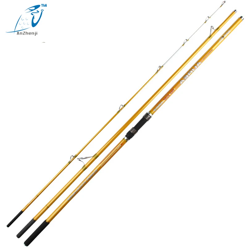 Anzhenji Top 4.2m Casting Carbon Lure Fishing Rod 3 Sections Long Pole Surfcasting Rods Throw European Pole Carp Peche
Anzhenji Top 4.2m Casting Carbon Lure Fishing Rod 3 Sections Long Pole Surfcasting Rods Throw European Pole Carp Peche