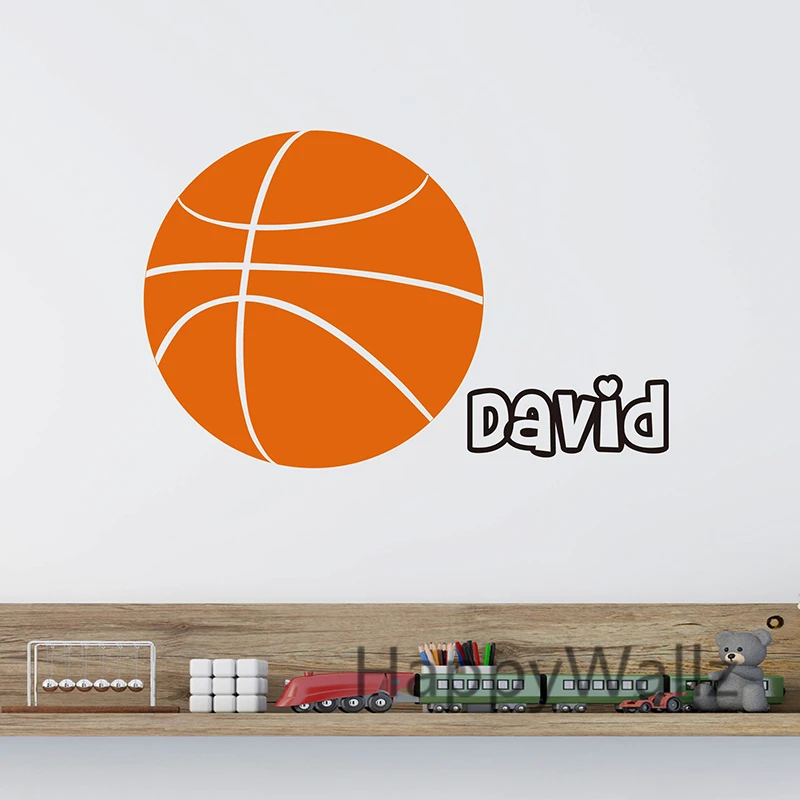 Basketball Wall Sticker DIY Basketball Custom Name Wall Decal Personalized Name Sports Wall Stickers Kids Room C69-3
Basketball Wall Sticker DIY Basketball Custom Name Wall Decal Personalized Name Sports Wall Stickers Kids Room C69-3
