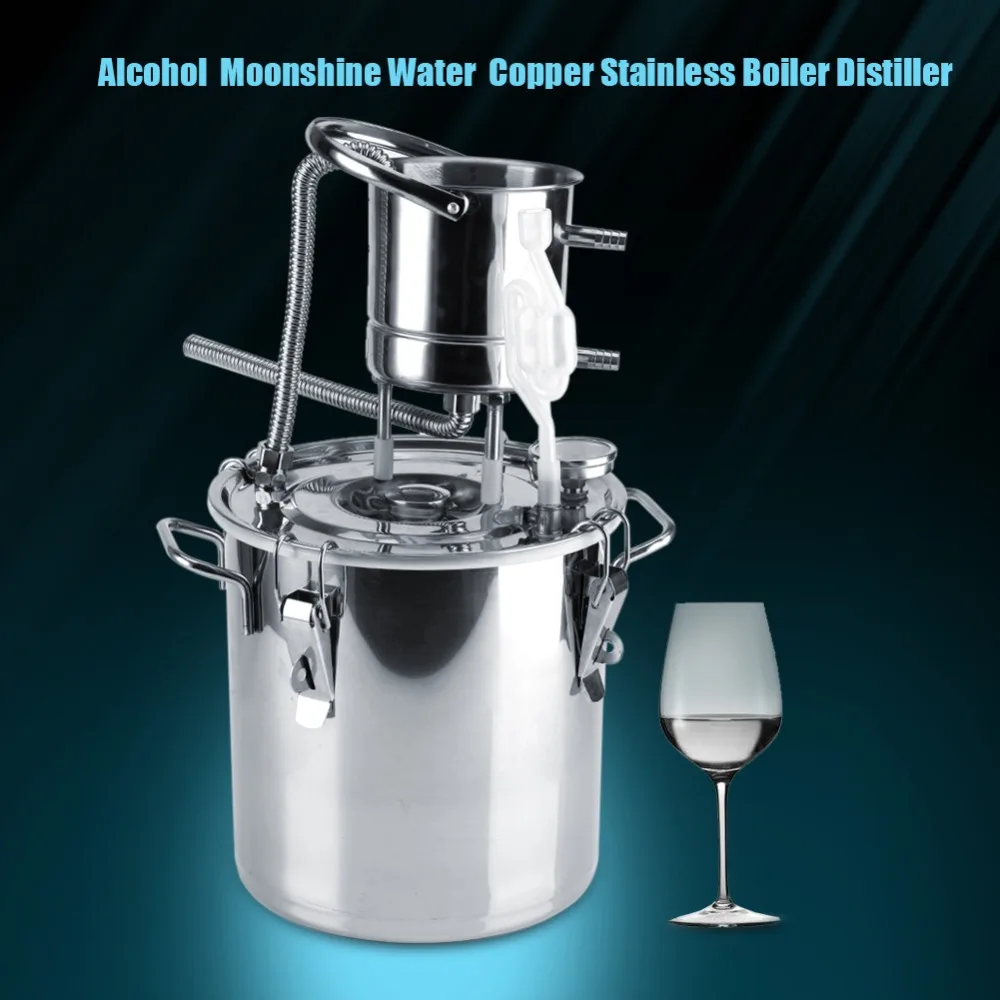 10L 20L Brew Stainless Steel Boiler Alcohol Wine Making Device Kit Water Distiller Equipment Household
10L 20L Brew Stainless Steel Boiler Alcohol Wine Making Device Kit Water Distiller Equipment Household