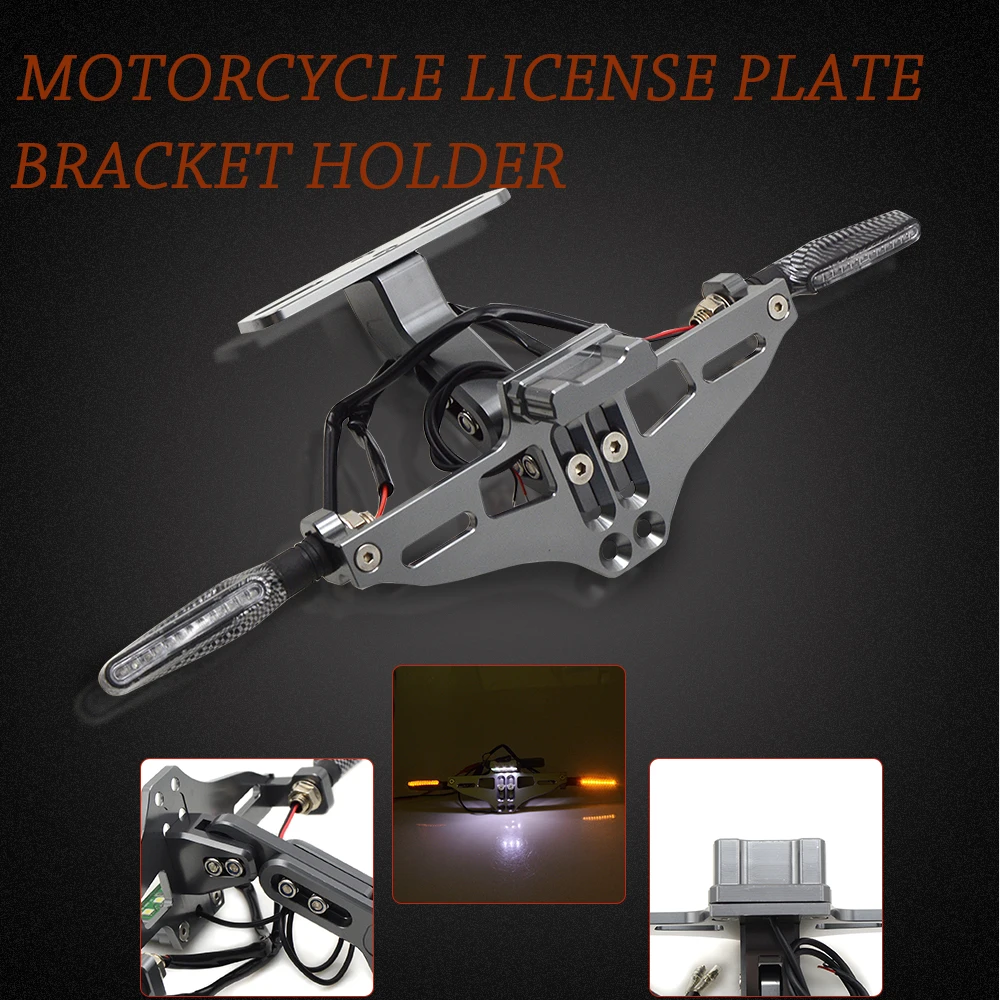 Motorcycle Adjustable License Number Plate Frame Holder Bracket FOR KAWASAKI Z750 Z800 Z1000 Z1000SX VERSYS 1000 ZZR400 ZZR600
Motorcycle Adjustable License Number Plate Frame Holder Bracket FOR KAWASAKI Z750 Z800 Z1000 Z1000SX VERSYS 1000 ZZR400 ZZR600