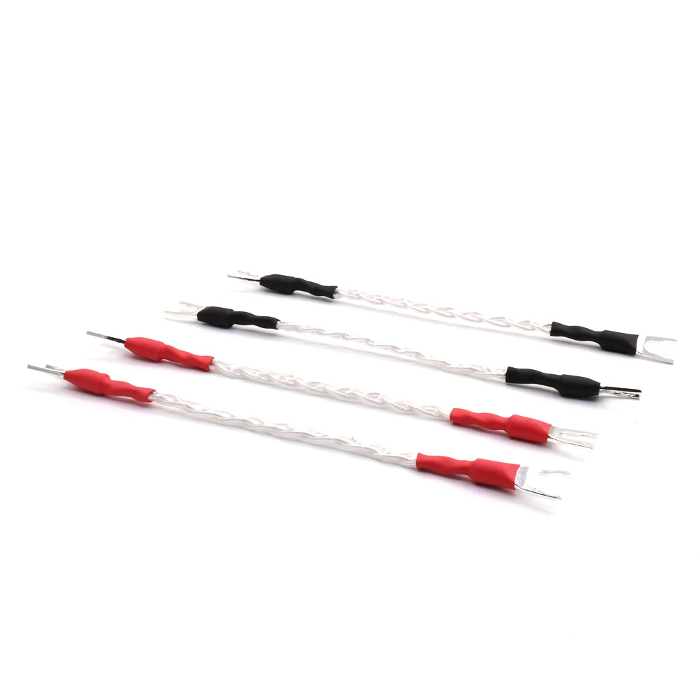Hifi Speaker Jumper HIFI Budweiser Silver-plated Y spade terminal Canare Cable 1set
Hifi Speaker Jumper HIFI Budweiser Silver-plated Y spade terminal Canare Cable 1set