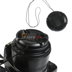 

2pcs Camera Lens Cap Protection Front Cover 49mm 52mm 55mm 58mm 62mm 67mm 72mm 77mm 82mm C/N Provide choose you need size
