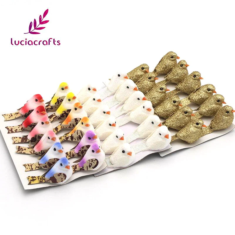 Искусственные Птицы из пены, 12 шт./лот, Размер 2,5 х 5/1, 2 х 3 см, для украшения скрапбукинга, H0455
Искусственные Птицы из пены, 12 шт./лот, Размер 2,5 х 5/1, 2 х 3 см, для украшения скрапбукинга, H0455