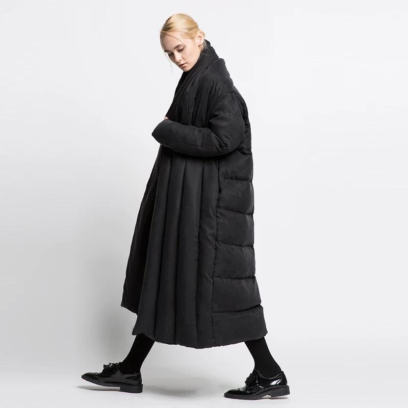 YNZZU брендовая Роскошная зимняя куртка для женщин в европейском стиле очень