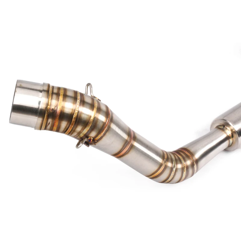 Motoo-Silp on for Yamaha NVX155 2017-2018 Exhaust Silencer System Modified Front Connecting Link Satinless Steel Pipe | Автомобили и