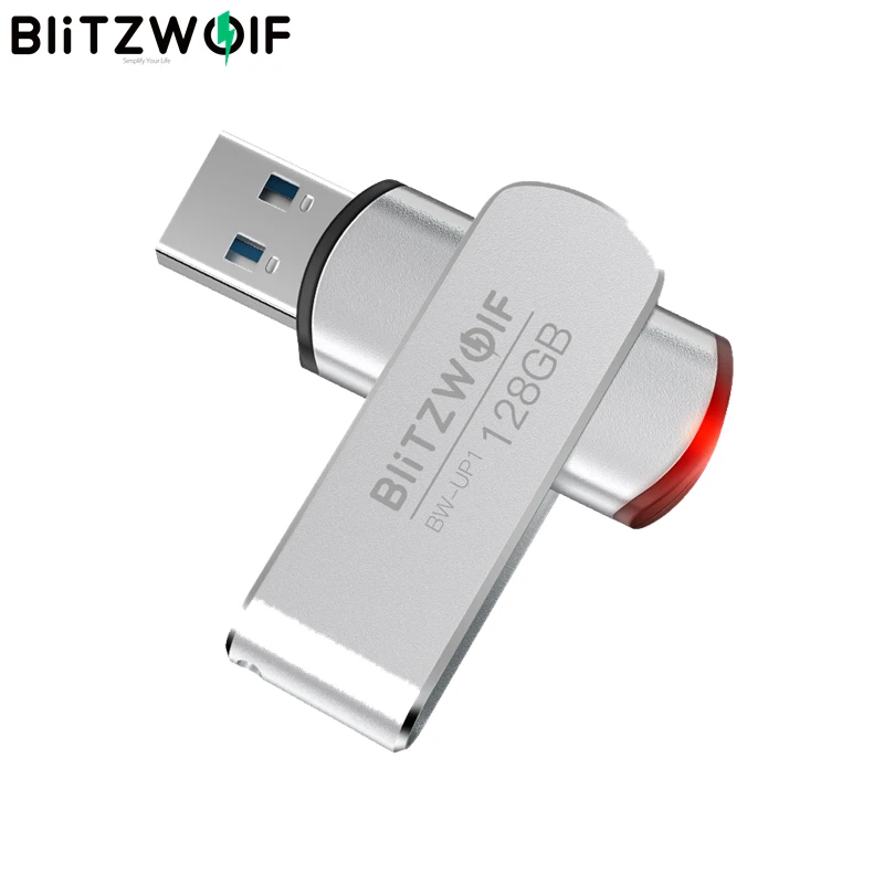 BlitzWolf BW-UP1 алюминиевый сплав 360 ° Вращающаяся крышка флеш-накопитель USB 3,0 16 ГБ 32 ГБ 64 ГБ 128 ГБ внешнее хранилище
BlitzWolf BW-UP1 алюминиевый сплав 360 ° Вращающаяся крышка флеш-накопитель USB 3,0 16 ГБ 32 ГБ 64 ГБ 128 ГБ внешнее хранилище