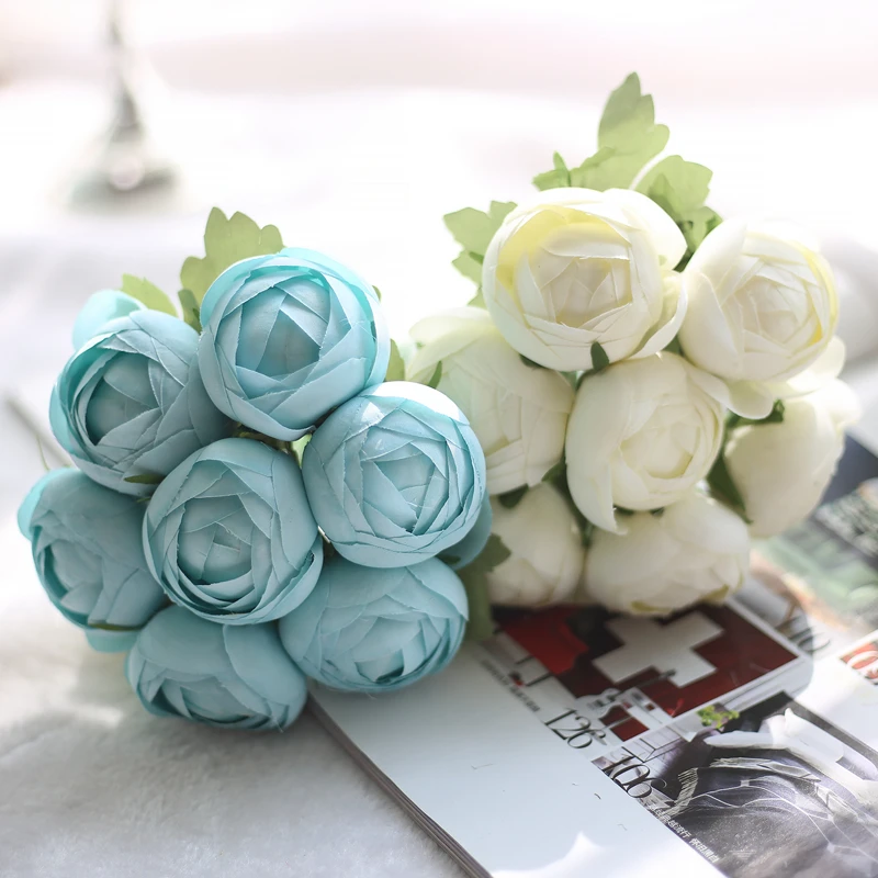 7PCS 4Colors Silk Flower Artificial Flower Bridal Bouquet Wedding Decorations Garden Fake Flowers Decor Home
7PCS 4Colors Silk Flower Artificial Flower Bridal Bouquet Wedding Decorations Garden Fake Flowers Decor Home